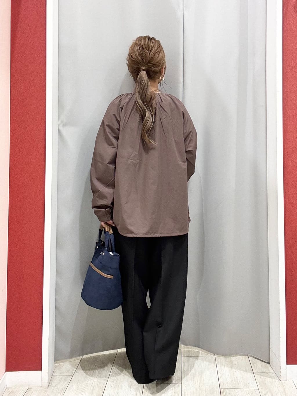 shioさんの「SHOO･LA･RUE｜【S-LL】オンとオフどちらにも使える 軽量なノーカラーブルゾン」を使ったコーディネート