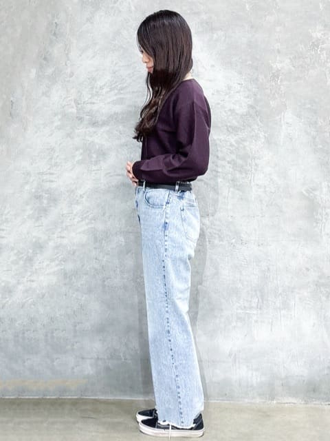 misaさんの「THE SHOP TK｜【S-XLサイズ/選べる7色】どこから見ても美しい ガーターニット/毛玉になりにくい/洗濯機OK」を使ったコーディネート