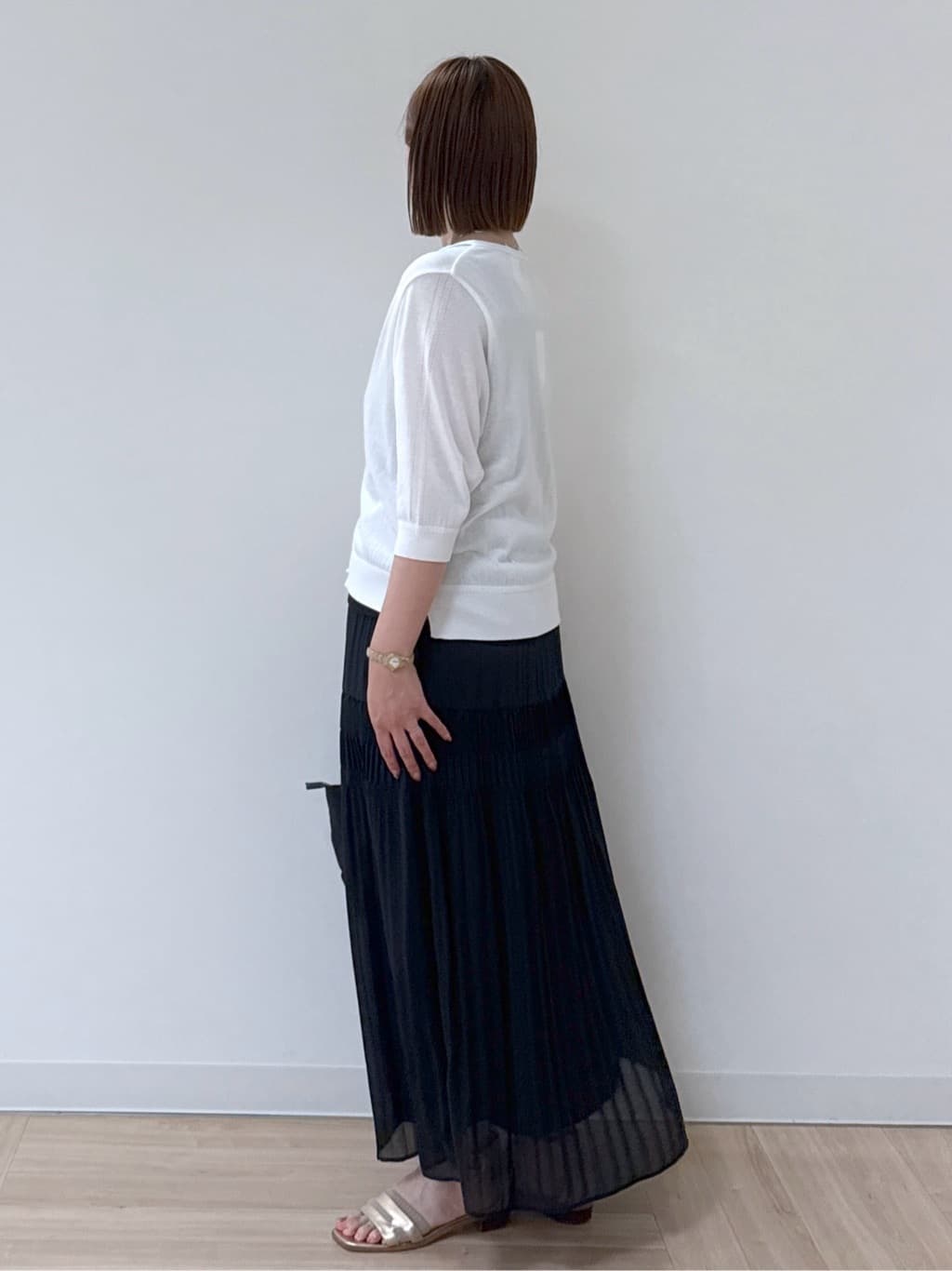amiさんの「Reflect｜◆【洗える】ベーシックカラータンクトップ」を使ったコーディネート