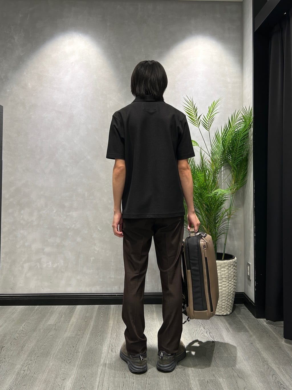 ruiさんの「TAKEO KIKUCHI｜【抗菌防臭／9色5サイズ展開】ハニカムメランジ ポロシャツ」を使ったコーディネート