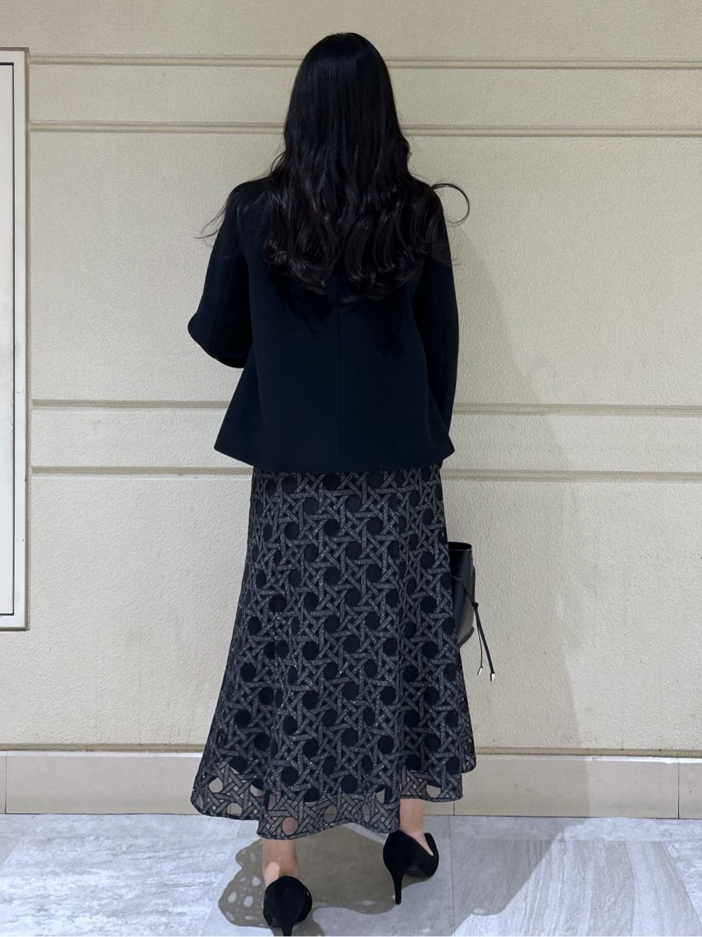 Momokaさんの「COUP DE CHANCE｜【日本製】スタンドカラーのショート丈コート」を使ったコーディネート