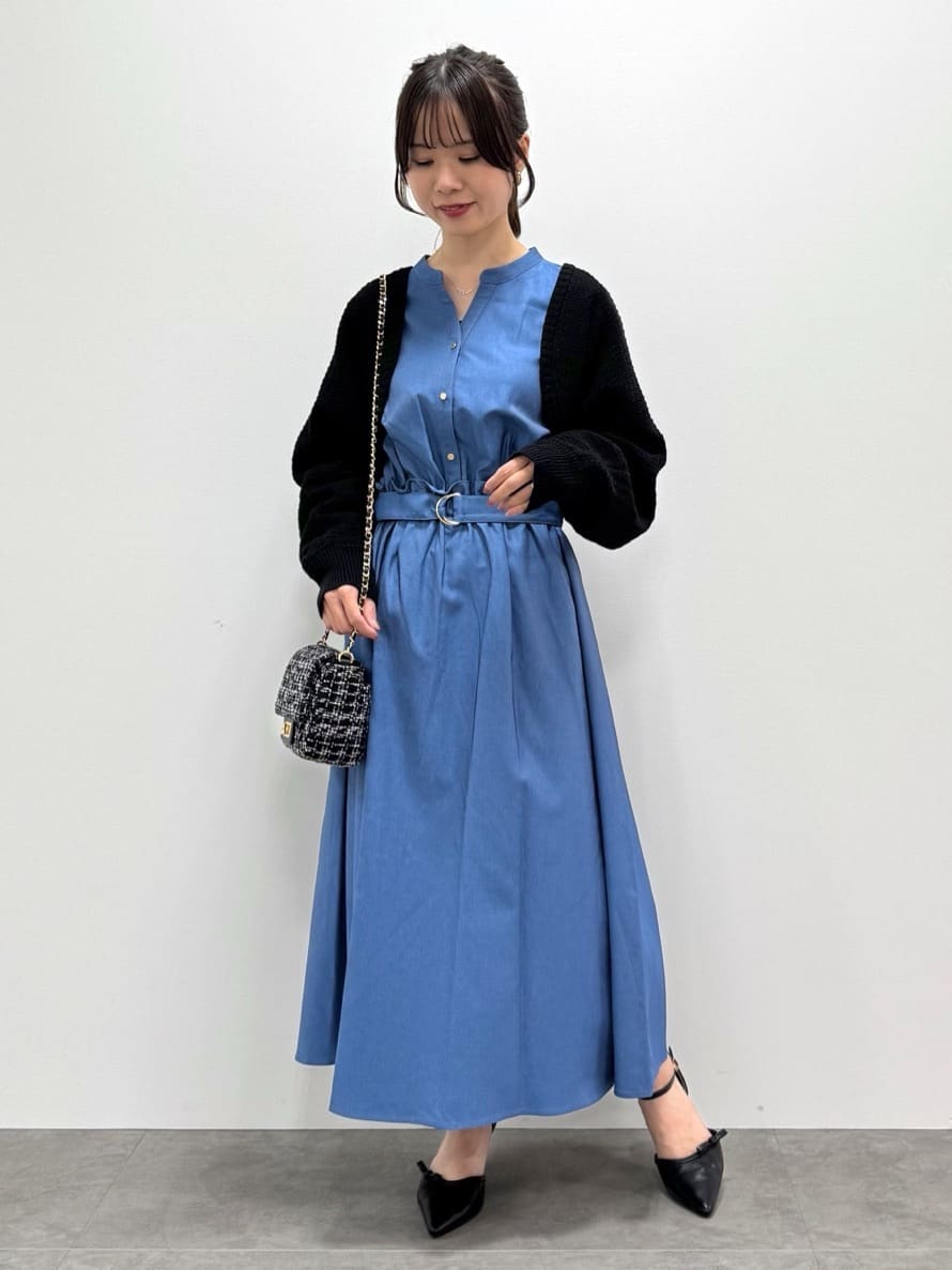 kozuさんの「index｜ボレロカーディガン【洗濯機OK抗ピル】」を使ったコーディネート