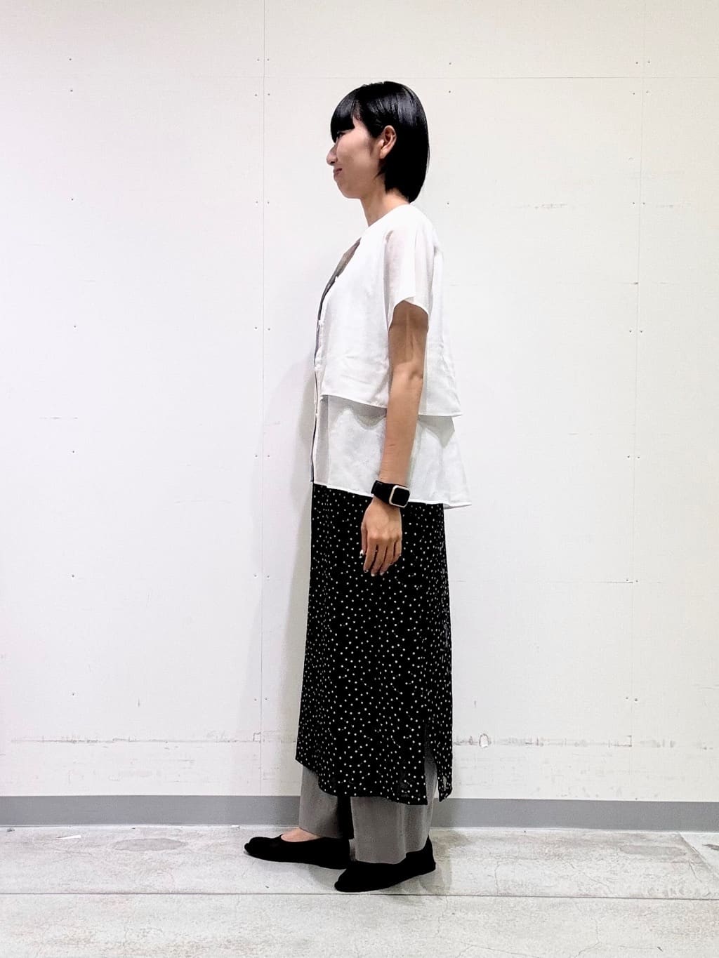 naoさんの「INDIVI｜【日本製】ビスチェインナータンクトップ」を使ったコーディネート