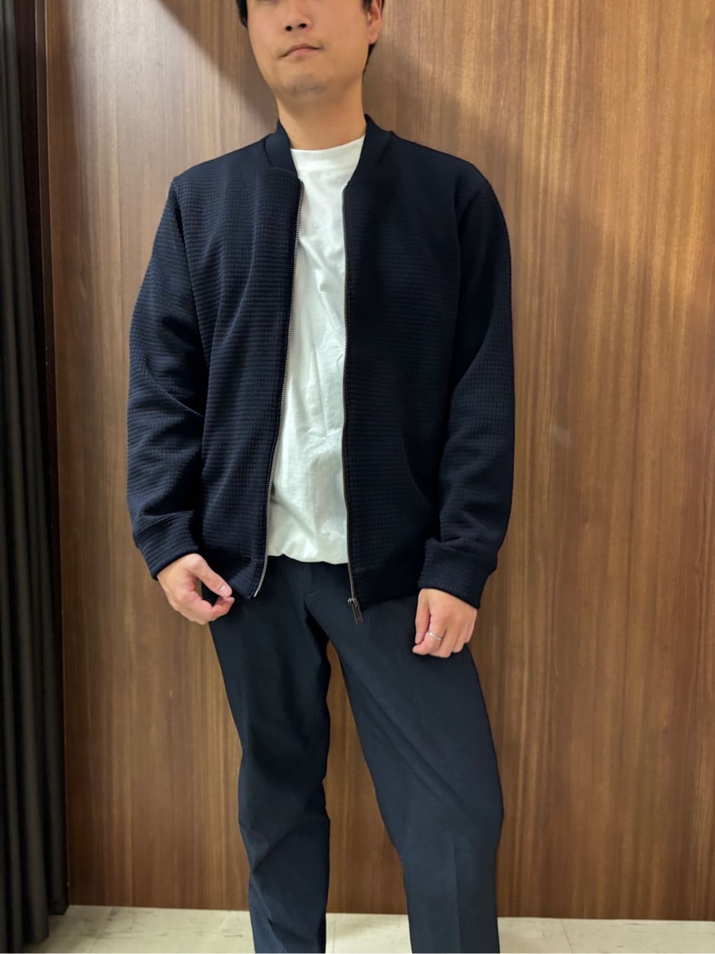 中村さんの「TAKEO KIKUCHI｜」を使ったコーディネート