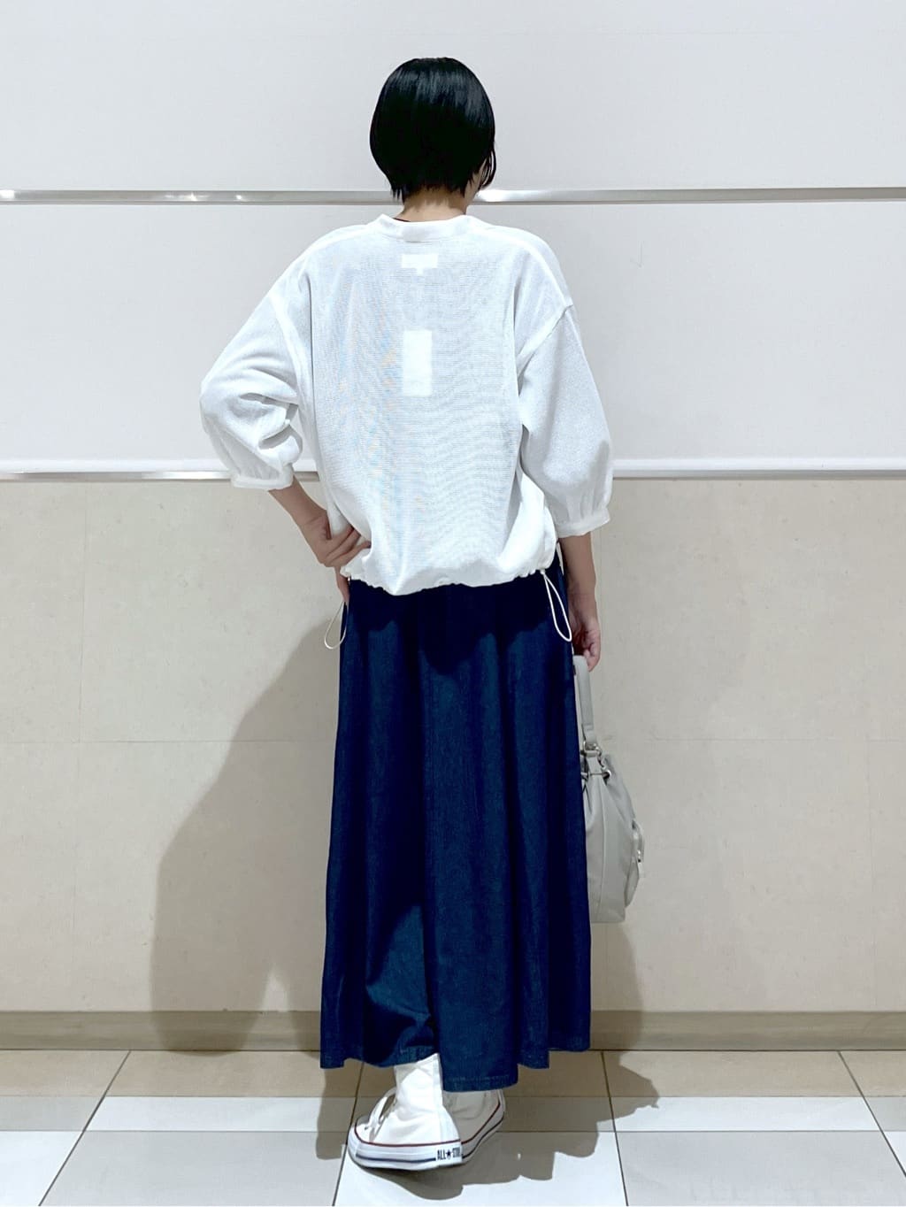 eriko さんの「Dessin｜【洗える】メッシュシアージャケット」を使ったコーディネート
