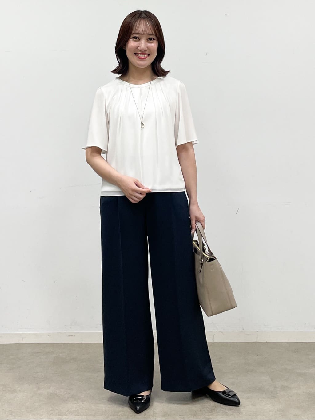 yukariさんの「Reflect｜【手洗い可】ボレロ風シアーカーディガン」を使ったコーディネート