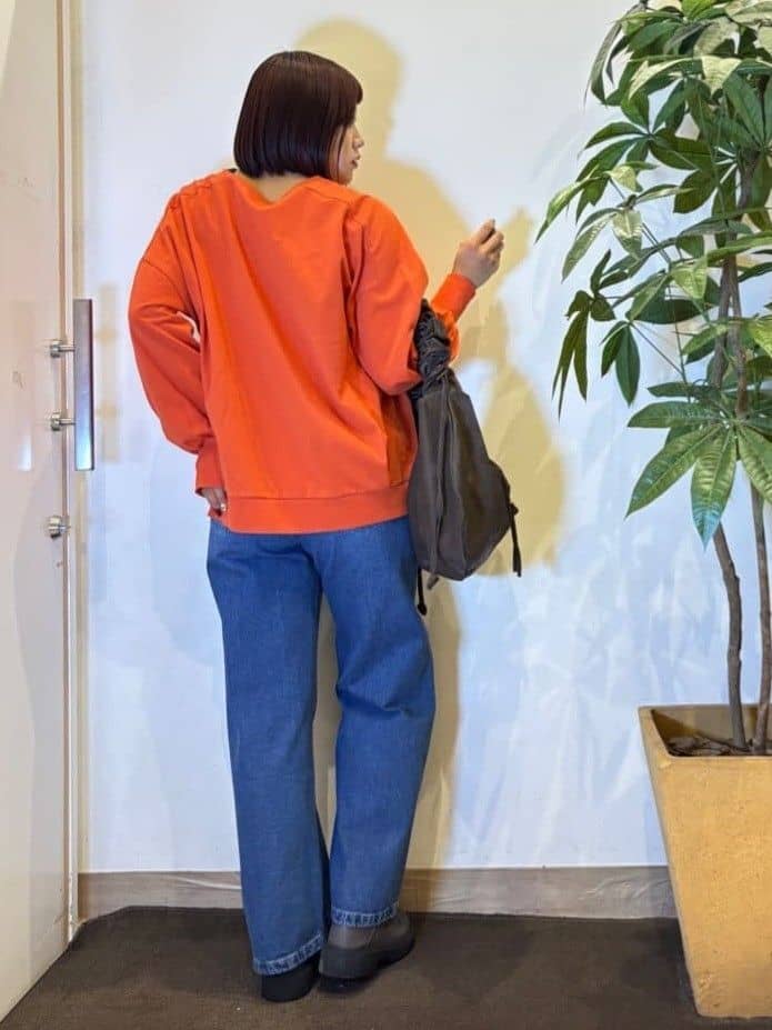 TOWAさんの「SHOO･LA･RUE｜ニットレースアップブーツ」を使ったコーディネート