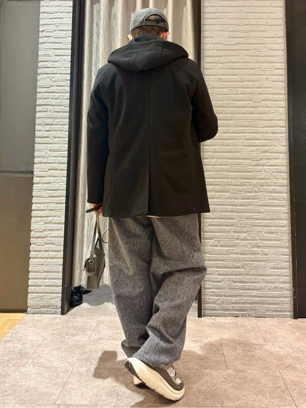 Pーyamaさんの「THE SHOP TK｜オンブレーチェックバンドカラーシャツ 【洗濯機OK】」を使ったコーディネート