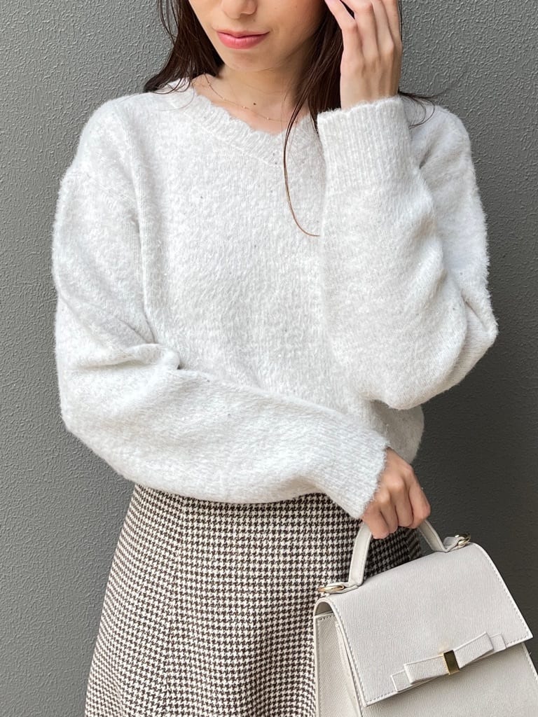 はばさんの「Couture brooch｜リボンデザイン2WAYバッグ」を使ったコーディネート