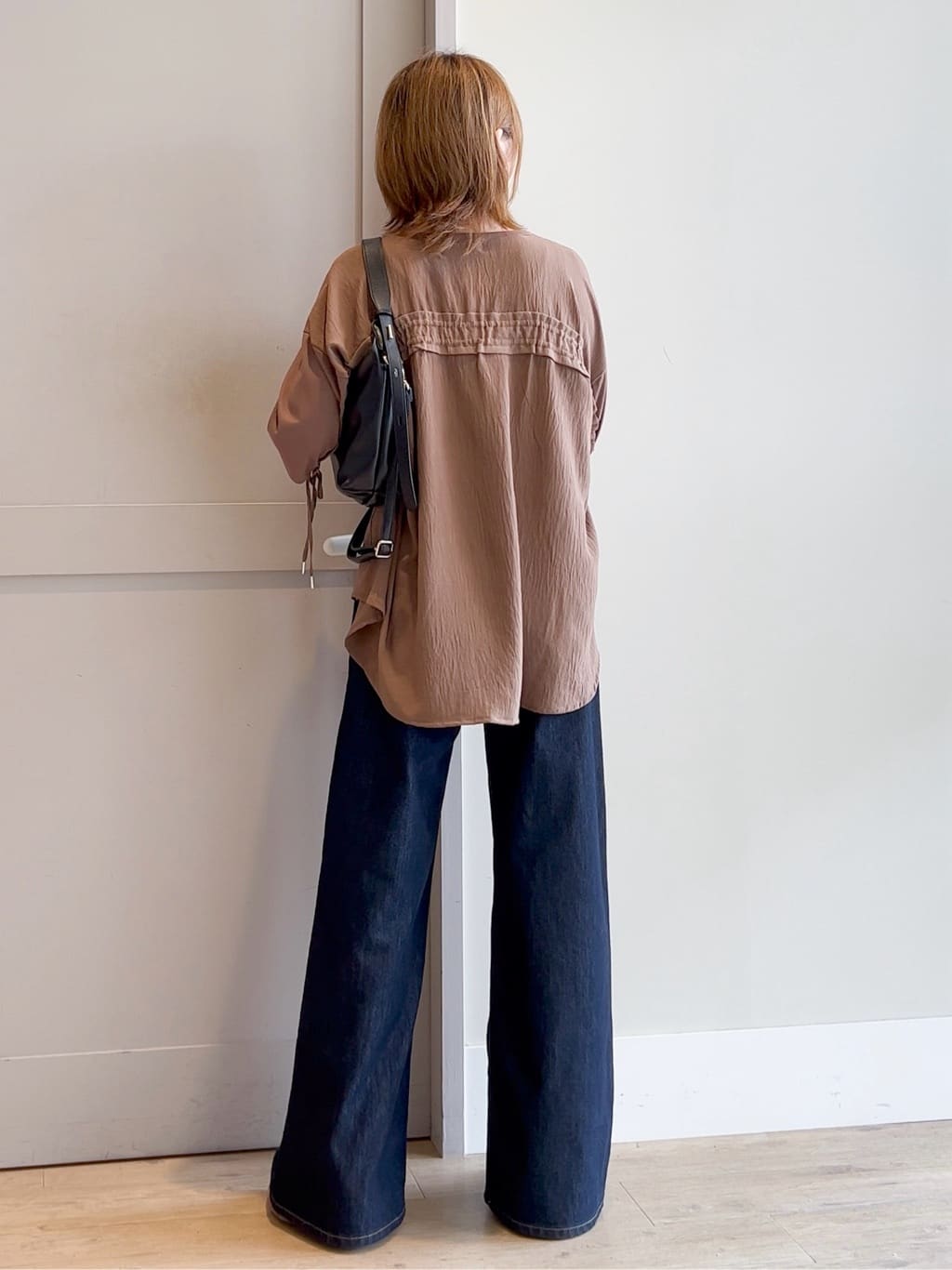 yamakoさんの「grove｜【Lee&times;grove別注】WIDE DENIM PANTS」を使ったコーディネート