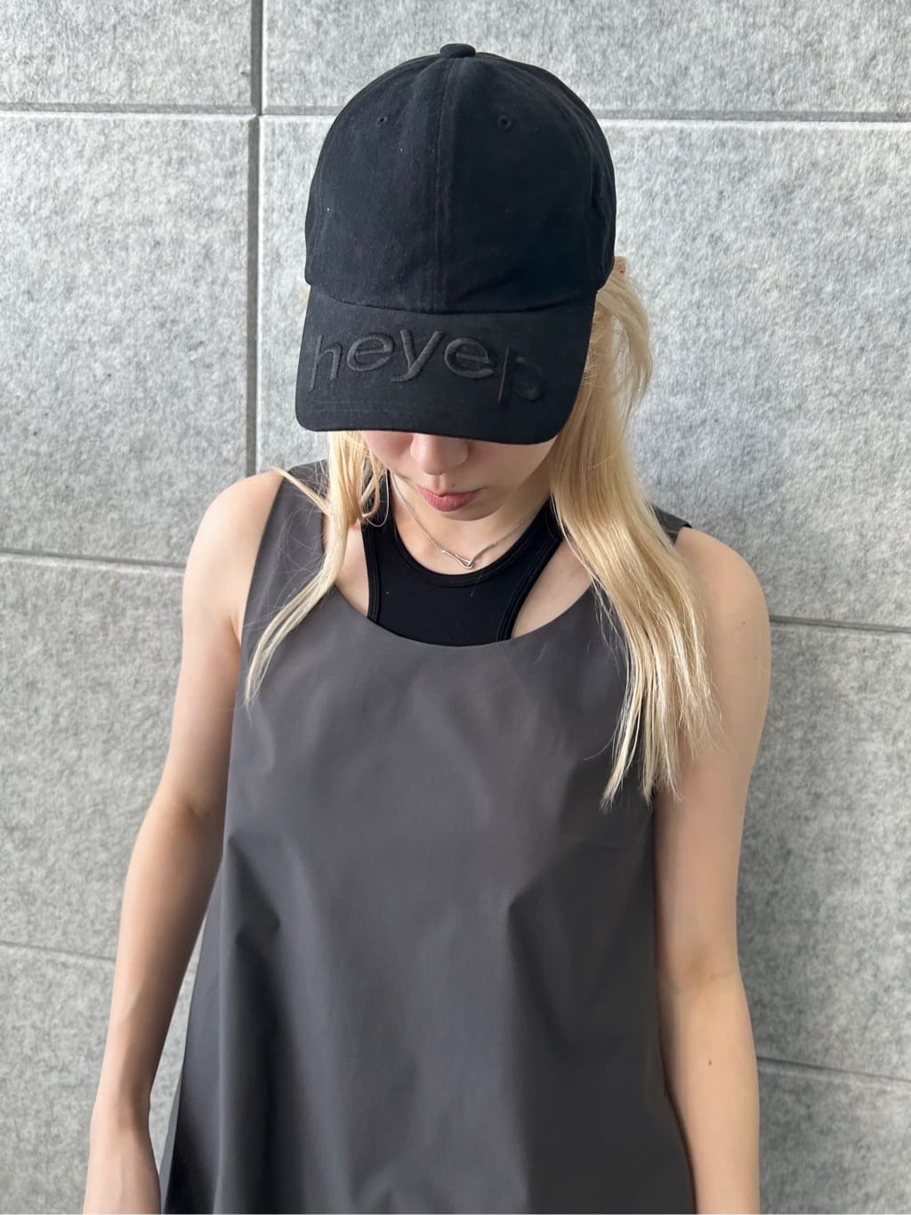honoka Aさんの「CODE A｜【Cup-in】design cut tank」を使ったコーディネート