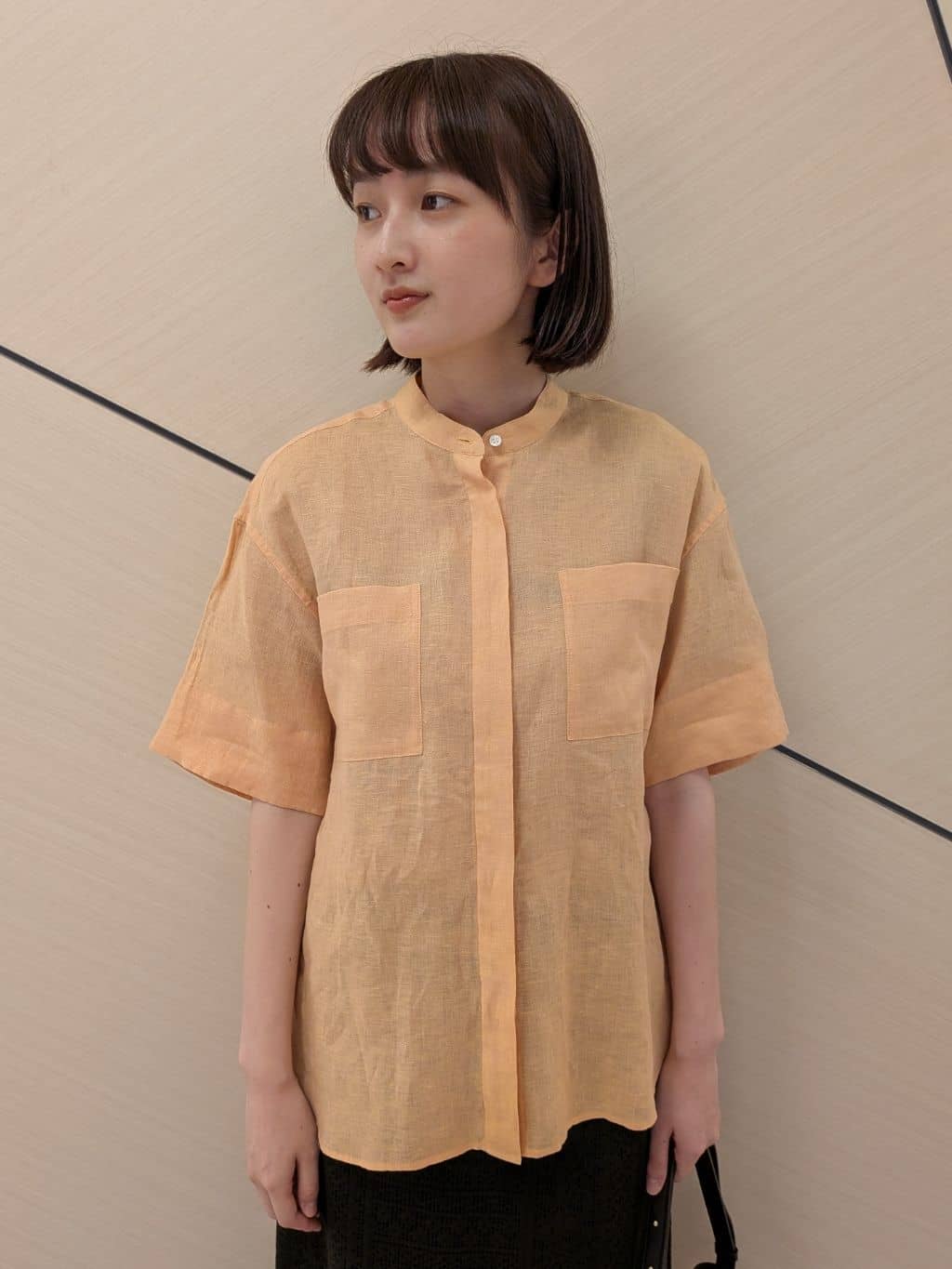 saoriさんの「DRESSTERIOR｜◆ソフトレザーバレエシューズ」を使ったコーディネート
