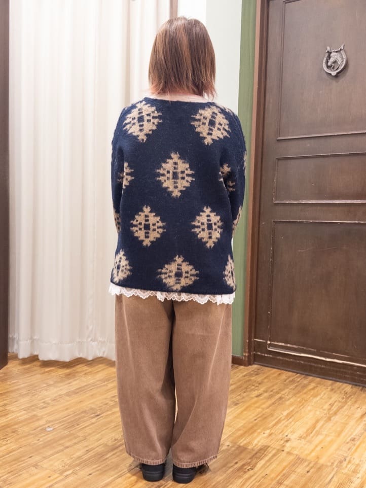 みかりん さんの「SHOO･LA･RUE｜羽織るだけでスタイリングの主役に 起毛柄カーディガン」を使ったコーディネート