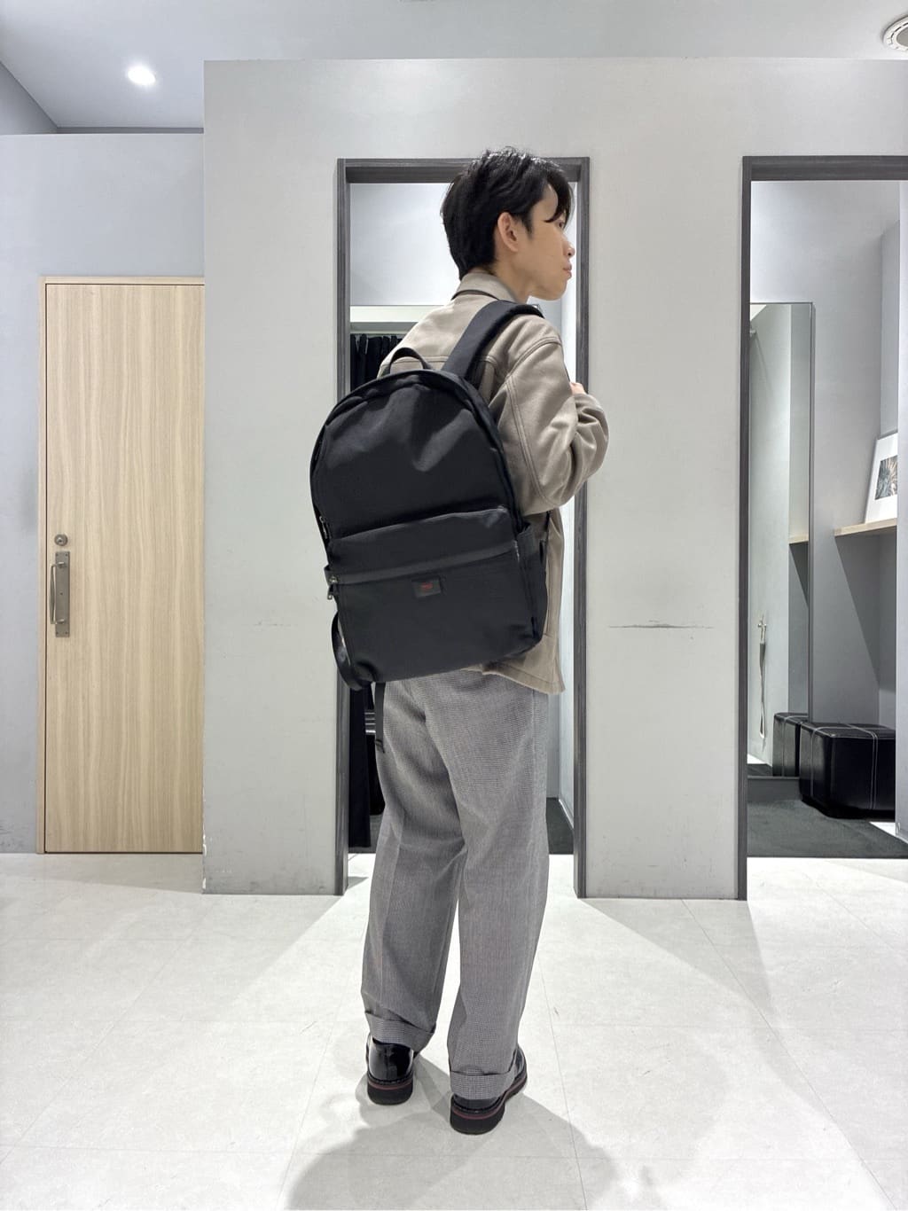 わいずみさんの「TAKEO KIKUCHI｜ストレッチ テーラードＴシャツ」を使ったコーディネート