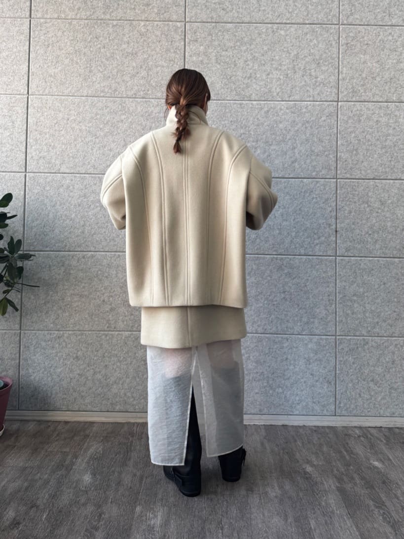 designer yukaさんの「CODE A｜wool mini dress」を使ったコーディネート
