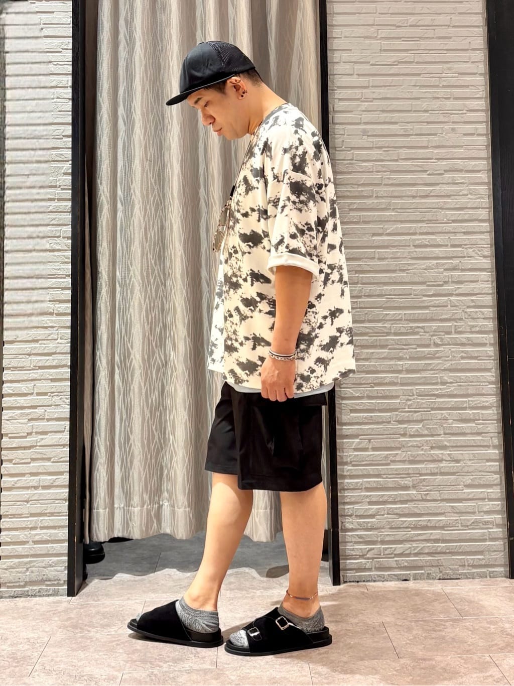 Pーyamaさんの「THE SHOP TK｜タイダイクールポンチビッグTシャツ」を使ったコーディネート