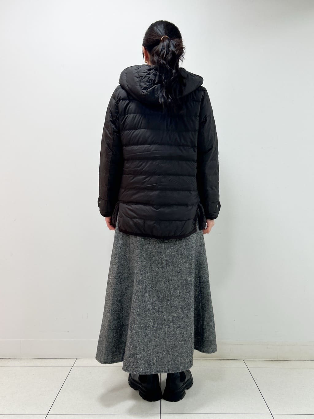 Kaiさんの「Dessin｜【撥水・2WAY】ミュラーダウンコートミドル丈」を使ったコーディネート