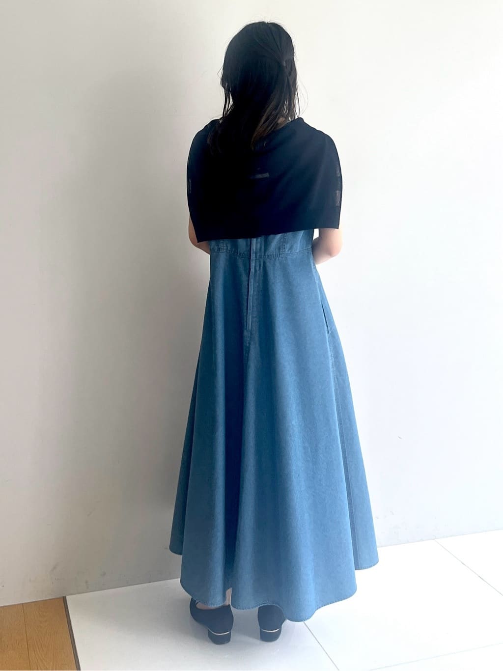 cotaniさんの「grove｜シアーボーダーカーディガン」を使ったコーディネート
