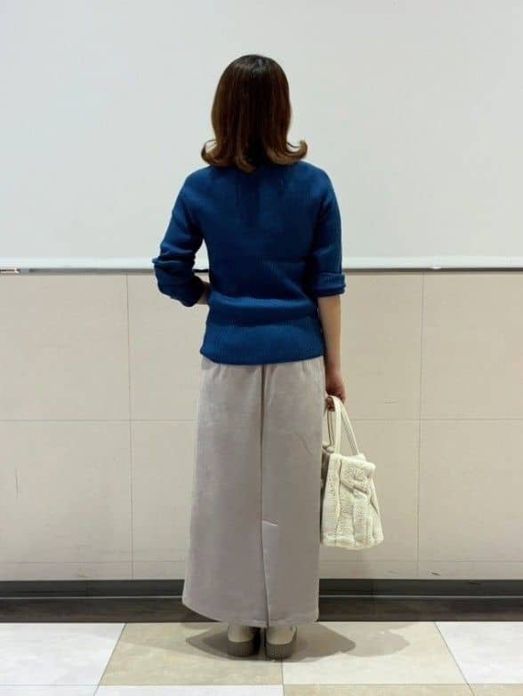 ジュンさんの「SHOO･LA･RUE｜【高レビュー/2WAY】きれい見えで上品な ストライプファートートバッグ」を使ったコーディネート