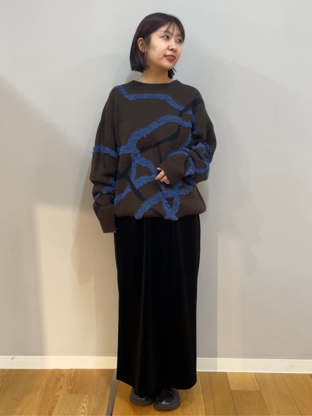 abeさんの「tk.TAKEO KIKUCHI｜サガララインアートニットプルオーバー」を使ったコーディネート