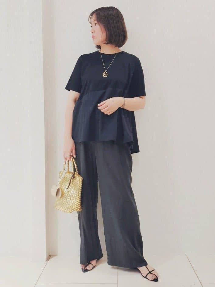 naokoさんの「UNTITLED｜◆ビッグトップネックレス」を使ったコーディネート