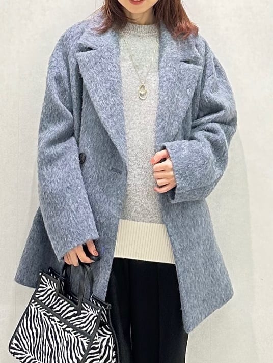 Miwaさんの「UNTITLED｜【あったか素材/ストレッチ性】裏起毛ワイドパンツ」を使ったコーディネート