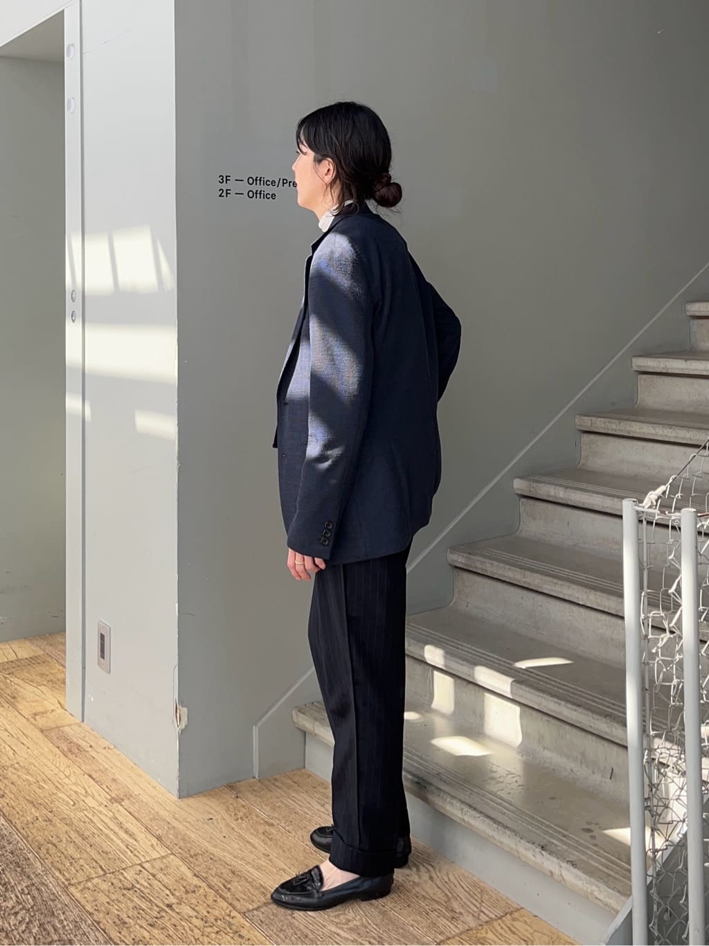 神野（jinno）さんの「TAKEO KIKUCHI｜【Sサイズ～】ラッセルメッシュ ジャケット」を使ったコーディネート