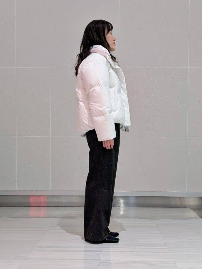 Rieさんの「UNTITLED｜【トレンド/撥水機能/防寒】ショートダウンコート」を使ったコーディネート
