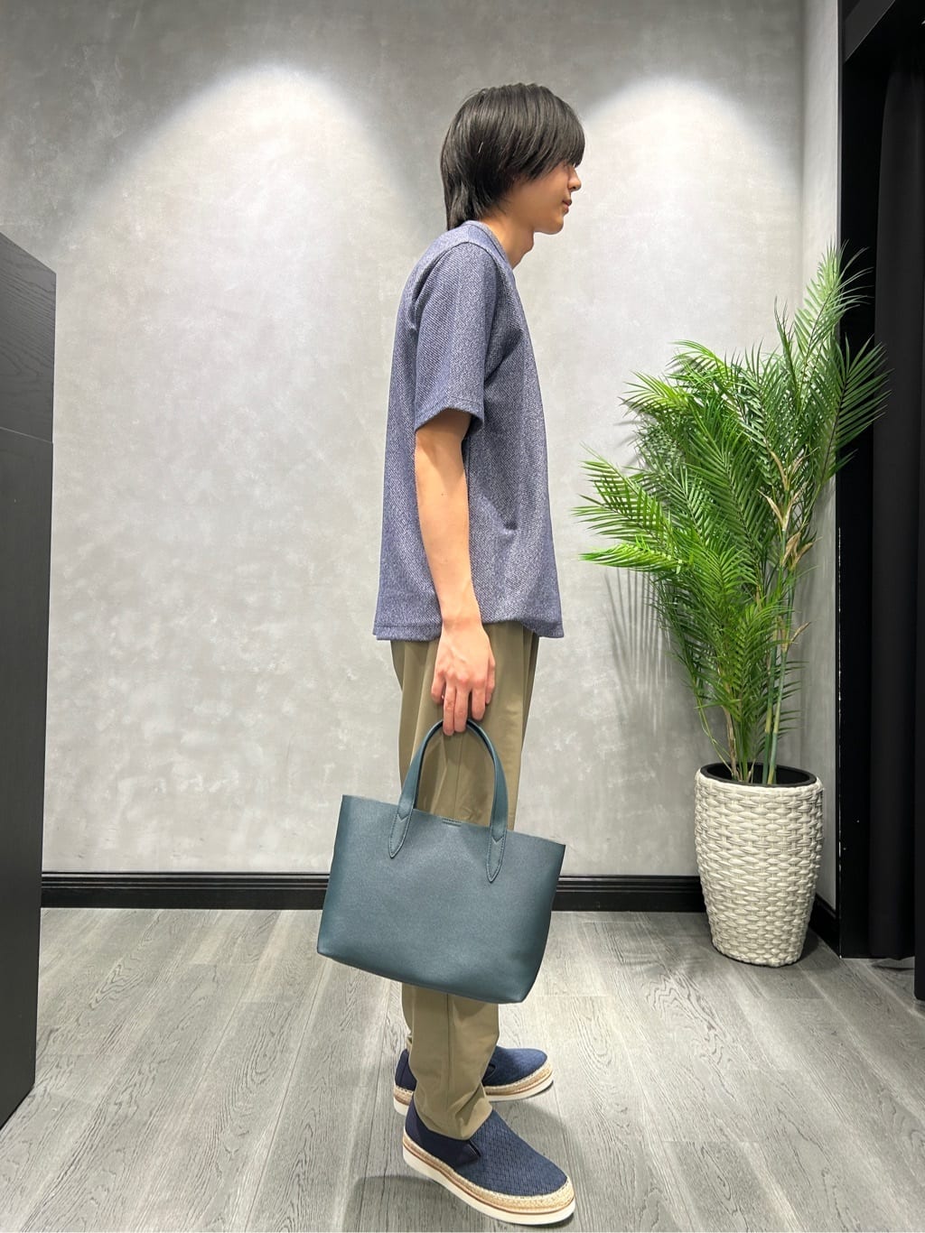 ruiさんの「TAKEO KIKUCHI｜【COOL CITY WEAR】エアートール パンツ /接触冷感・通気性」を使ったコーディネート