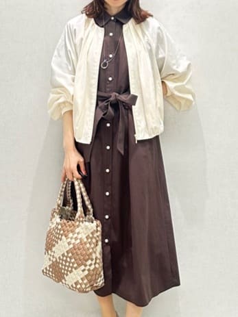 Miwaさんの「UNTITLED｜フープトップネックレス」を使ったコーディネート