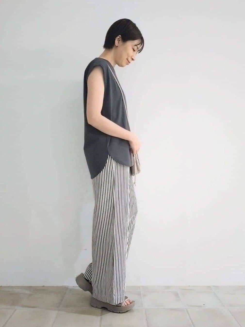 miomioさんの「SHOO･LA･RUE｜【雨傘/ビニール傘】【Wpc．】マーメイドアンブレラ」を使ったコーディネート