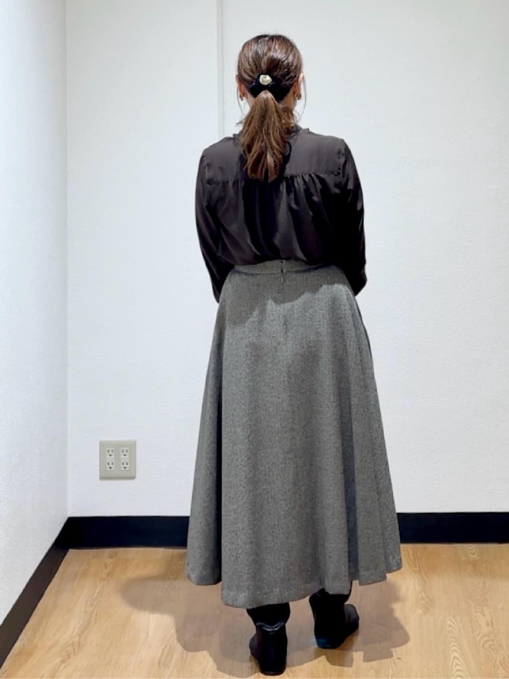 ʏᴜᴋɪᴋᴏさんの「UNTITLED｜【8色展開/体型カバー】魅せるタイムレスニット」を使ったコーディネート