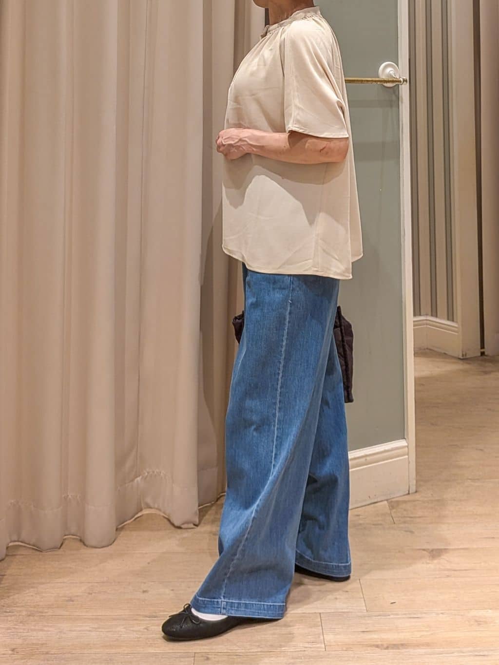 ちゃさんの「grove｜【人間工学】つつまれフィットバレエシューズ （抗菌防臭加工裏地使用）」を使ったコーディネート