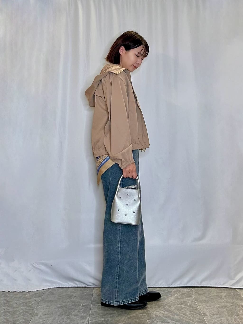 ネリさんの「SHOO･LA･RUE｜【S-LL/ひんやり/UV】選べる6柄でそれぞれ欲しくなる プリントTシャツ」を使ったコーディネート