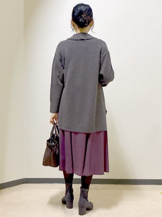  beni_gingerさんの「Reflect｜【ライトアウター／気軽な羽織に◎】オフボディカーディガン」を使ったコーディネート