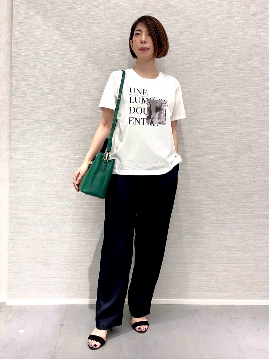 Shinakoさんの「UNTITLED｜【ロゴT/プリントT】グラフィックTシャツ」を使ったコーディネート