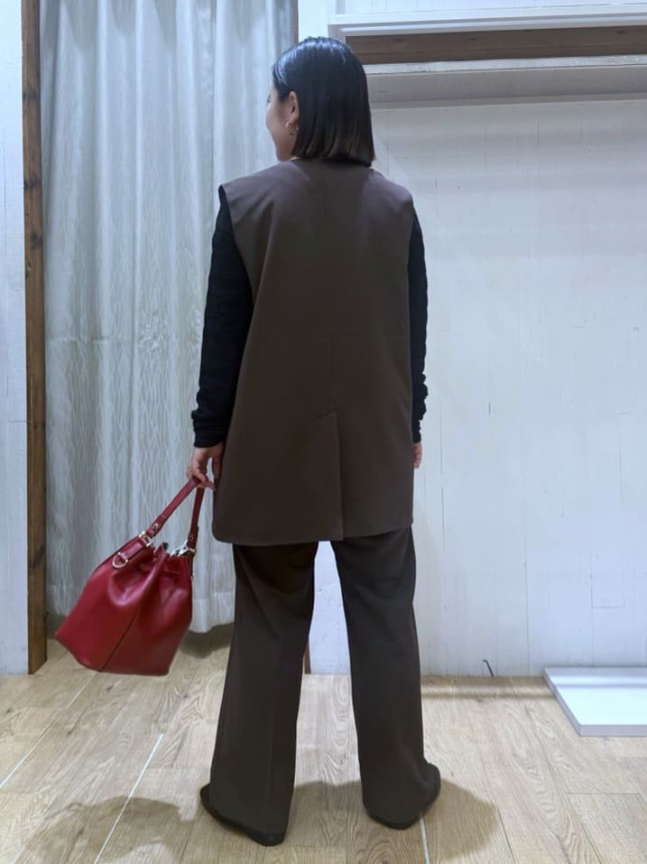 chさんの「THE SHOP TK｜ノーカラージレ【セットアップ可/洗濯機OK】」を使ったコーディネート