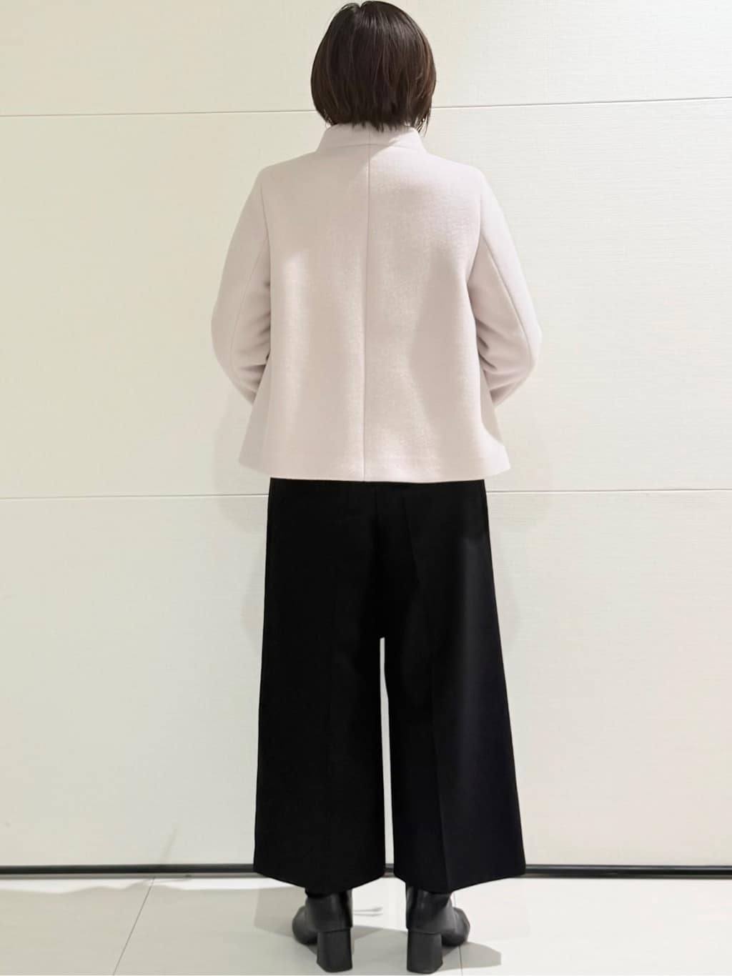 Satさんの「COUP DE CHANCE｜【腰周りすっきり◎】ワイドクロップドパンツ」を使ったコーディネート