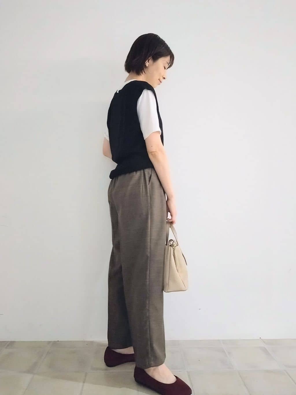miomioさんの「SHOO･LA･RUE｜ラクチン フラットパンプス」を使ったコーディネート