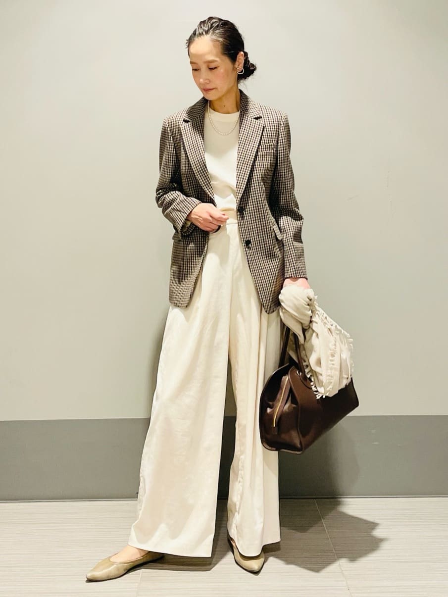Annさんの「DRESSTERIOR｜ストレッチフルニードルニット」を使ったコーディネート