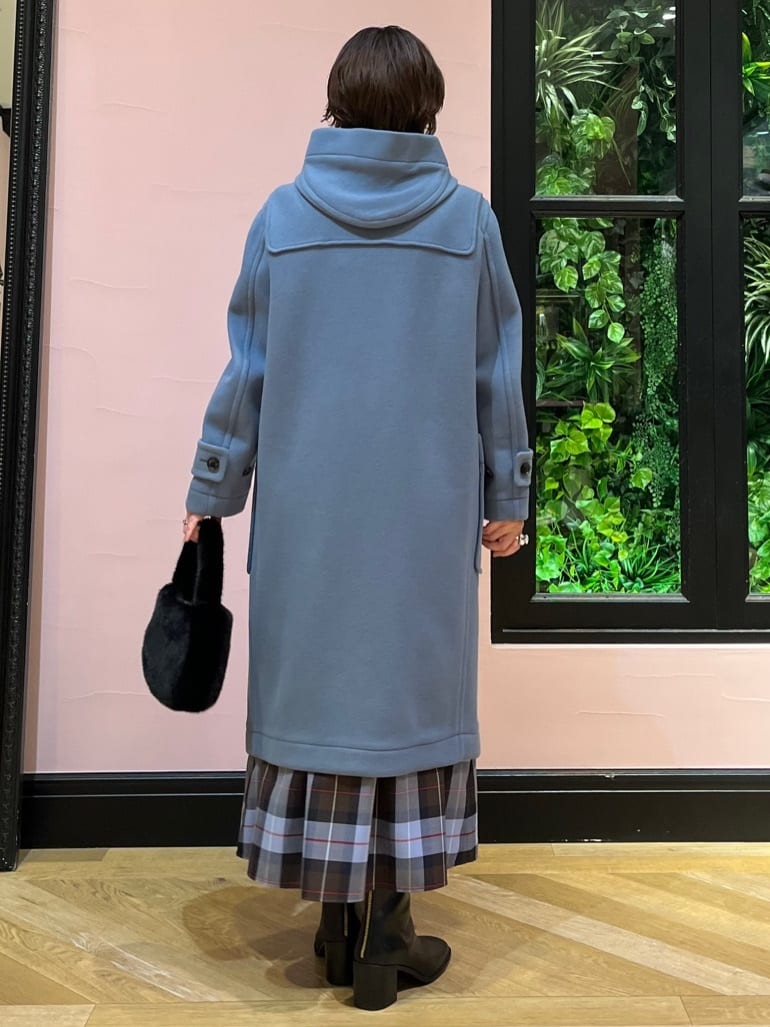ogataさんの「DRESSTERIOR｜Superfineリサイクルメルトンダッフルコート」を使ったコーディネート