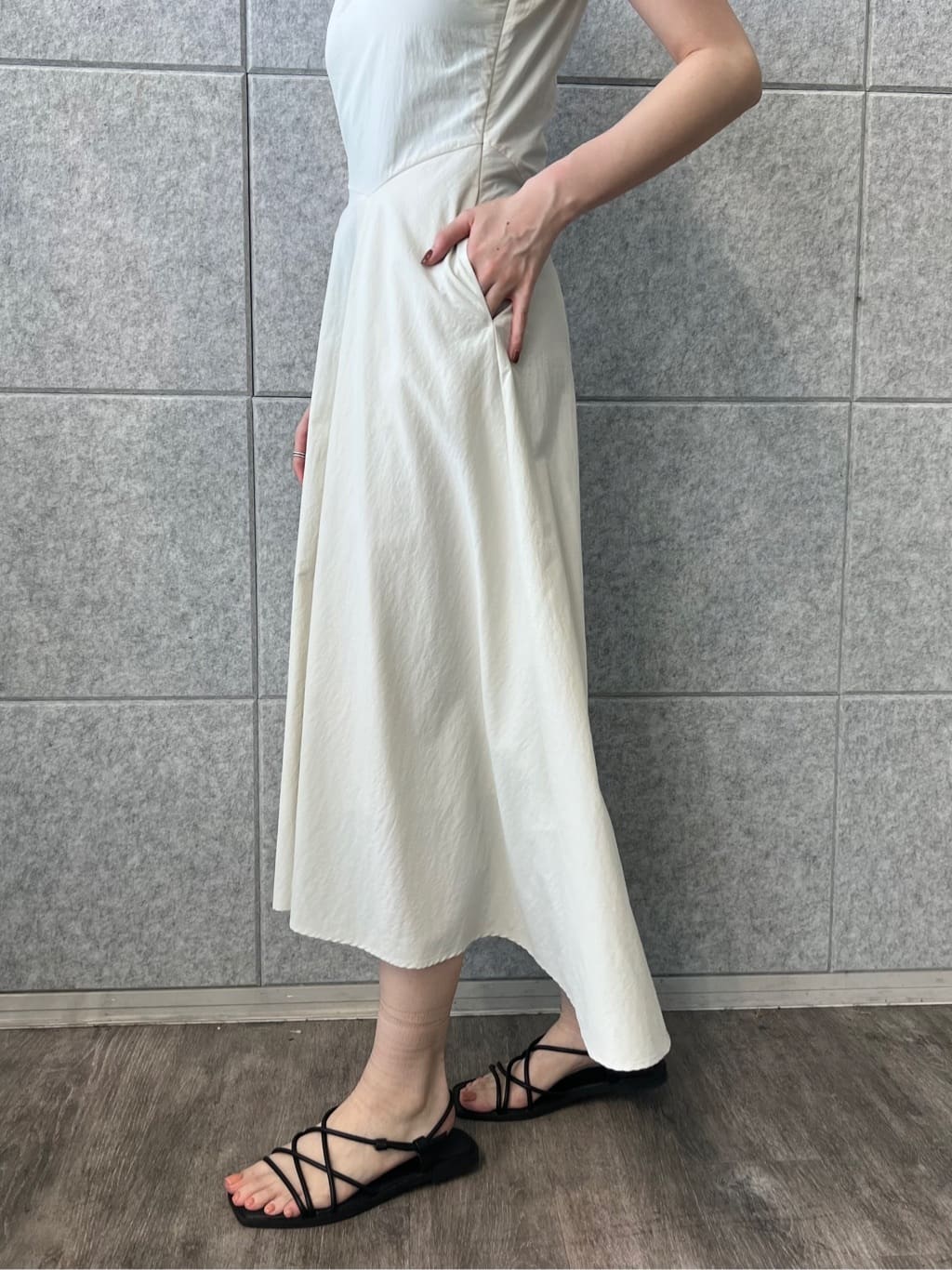 honoka Aさんの「CODE A｜asymmetry ribbon one－piece」を使ったコーディネート