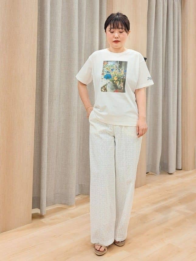 ふるさんの「grove｜【雑誌掲載】洗えるシアーカーディガン」を使ったコーディネート