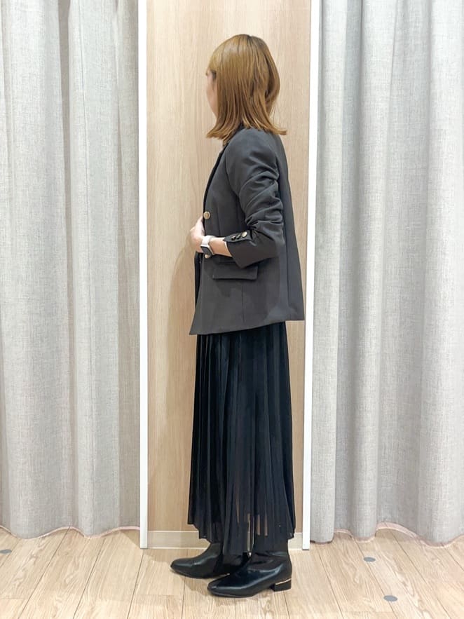 みーちゃんさんの「grove｜【カセット服】ダブルブレストテーラードジャケット」を使ったコーディネート