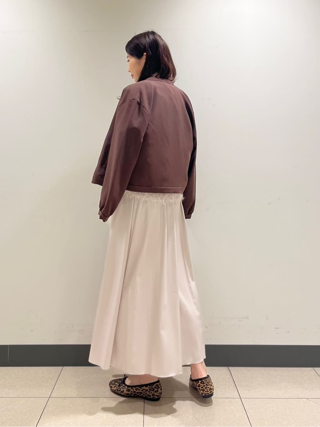 shokoさんの「INDIVI｜【洗える／UVケア／吸汗速乾】ジョーゼットライトブルゾン」を使ったコーディネート