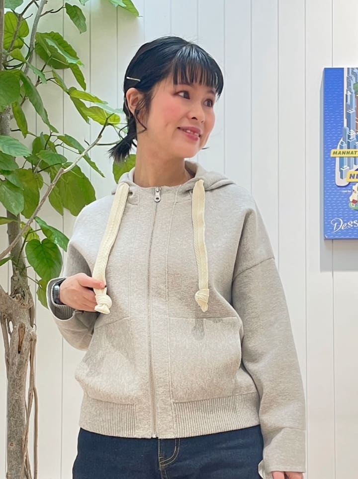 mikaさんの「Dessin｜チェック柄ボートトートバッグ」を使ったコーディネート