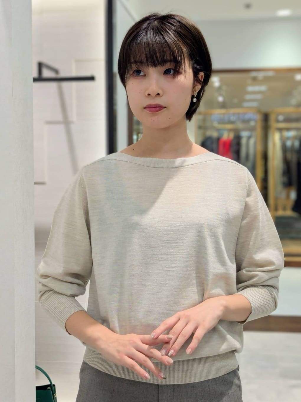 nonoさんの「UNTITLED｜【洗える/お仕事スーツ】ドライメランジ テーラードジャケット」を使ったコーディネート