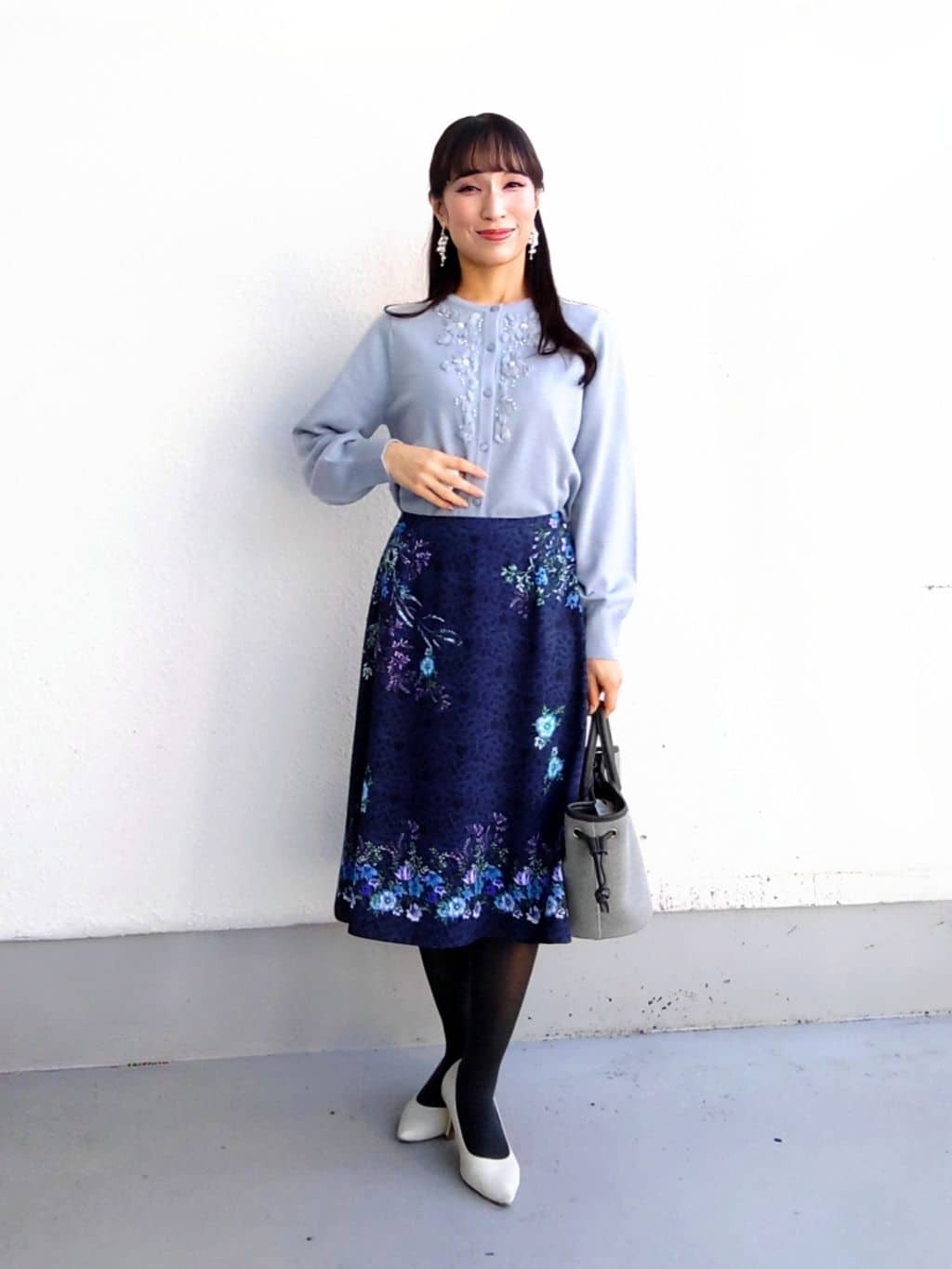 keinaさんの「SunaUna｜【刺繍】クラフトカーディガン」を使ったコーディネート