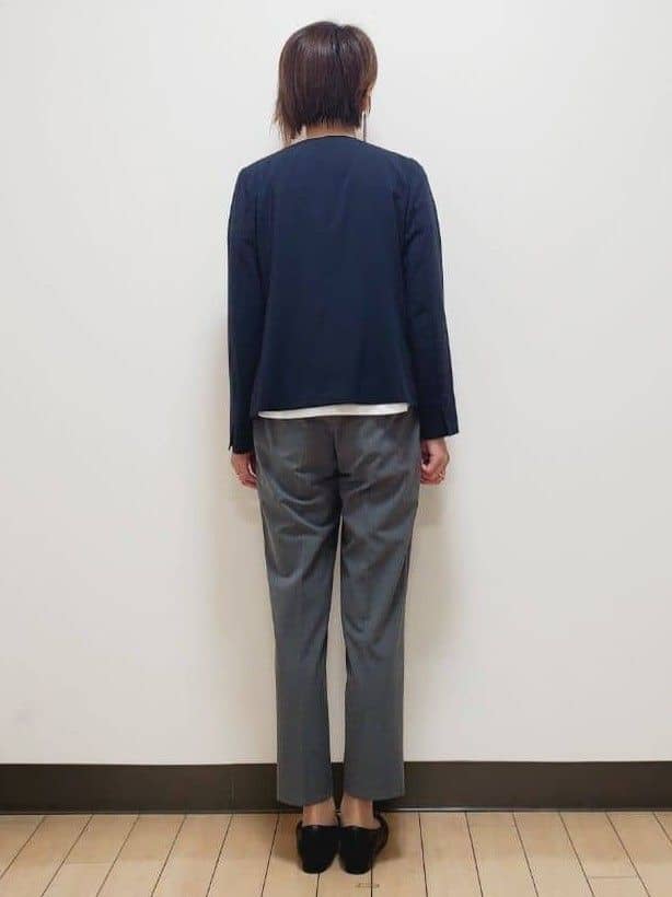 yuuさんの「Reflect｜【洗える／セットアップ可】ノーカラージャケット」を使ったコーディネート