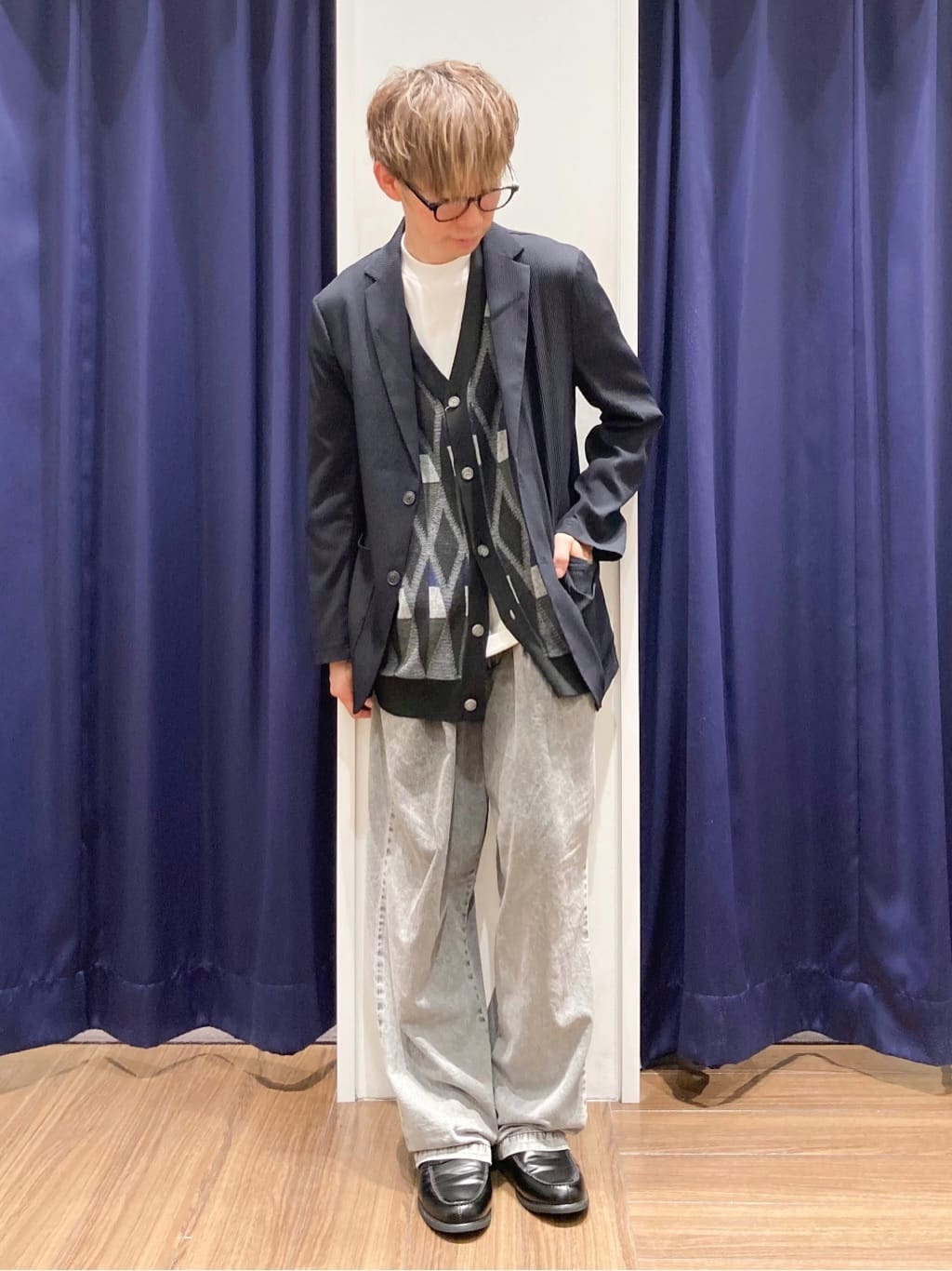 つーじーさんの「THE SHOP TK｜【Begin/ビギン10月号掲載】楊柳スマートジャケット　軽量/洗濯機OK/セットアップ可」を使ったコーディネート